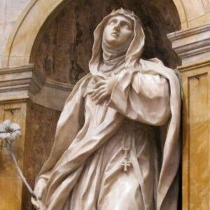 statua di santa Caterina da Siena